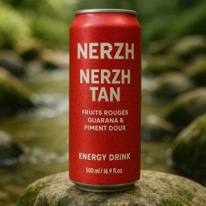 NERZH TAN - Boisson tonifiante fruits rouges, guarana et piment doux