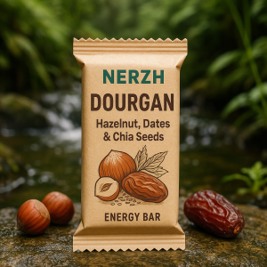 DOURGAN - Barre d'endurance noisettes, dattes et graines de chia